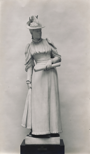 Vilhelm Bissen (1836-1913): En dame. 1891
