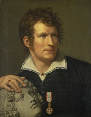Rudolph Suhrlandt (1781-1862): Portræt af Thorvaldsen. 1810