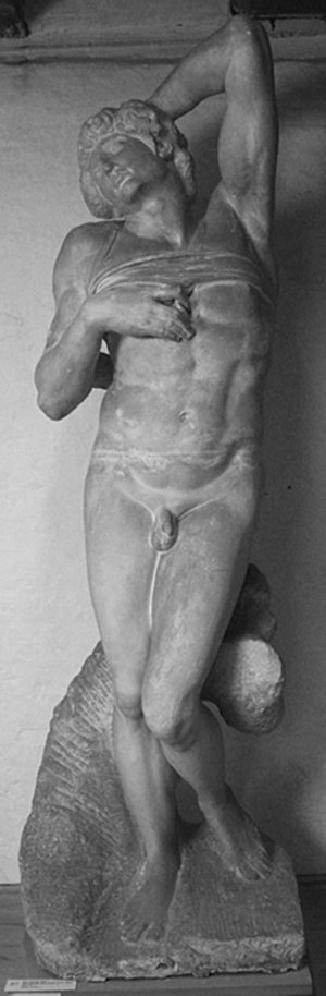 Michelangelo (1475-1564): Den døende slave. 1514-1516