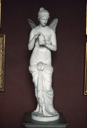 Psyche med skønhedssalven, marmorskulptur, A 821