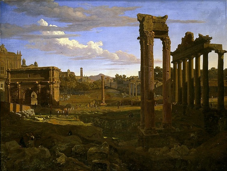 B 160, Schilbach"Udsigt over Forum Romanum fra Kapitol"