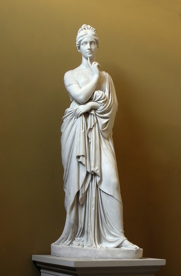 Maria Fjodorovna Barjatinskaja, marmorstatue, A171